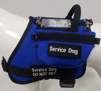 Half Moon Service Dog Utility Bag with Patch