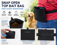 Professional Dog Training Bait Bag Made in USA