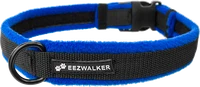 Adjustable fleece dog collar with metal D-ring