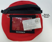 Contoured Service Dog Storage Bag with ID Holder