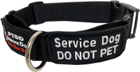 Service Dog No Slip Martingale Patch Collar