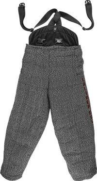 CaliberDog bite suit with embroidered dog graphic