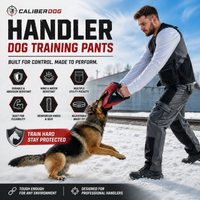 Working dog handler pants with cargo pockets