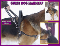 Leather Assistance Dog Harness