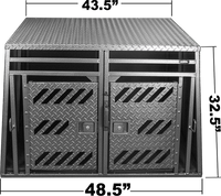 Large breed dog travel crate