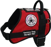 Personalized Active Cut Service Dog Harness Vest