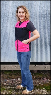 Trainer vest with D-rings