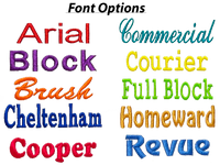 font chart