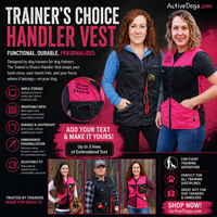 Trainer's Choice handler vest