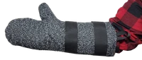 Dog bite work hand protection mitt