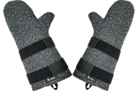 Dog training mitt for schlagstock grip