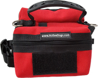 Small dog working vest with identification patches