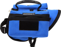 Small dog vest with attached side bags
