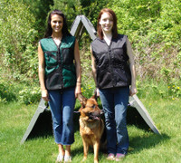 Professional canine training vest
