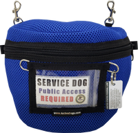 Spacer Mesh Service Dog Utility Bag with ID Window