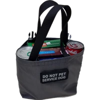 Gray ripstop Service Dog Grocery Getter Harness