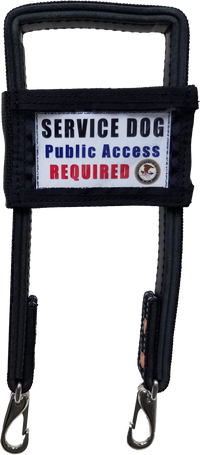 Service dog ADA card holder sleeve