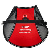 Custom Logo/Text  Service Dog Vest - Hybrid Mesh Vest