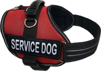 Air-Tech Service Dog vest with reflective patches