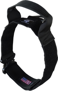 Adjustable tactical dog collar made in USA