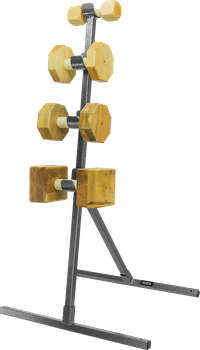 Professional aluminum dumbbell rack with carry bag
