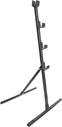 Self-supporting aluminum dumbbell rack