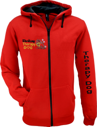 Embroidered Therapy Dog Hoodie