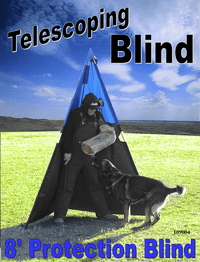 Portable protection blind for clubs and competitions
