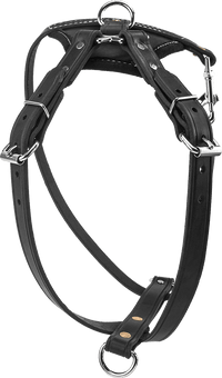 Ultimate Leather K9 Tracking Harness