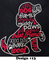 Dog Love Specialty Tote Graphic