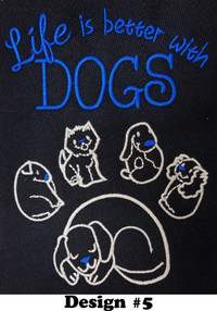 Dog Love Specialty Tote Graphic