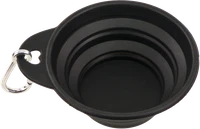 Collapsible dog food and water bowl
