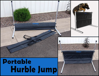 IGP/IPO/Schutzhund Aluminum Deluxe Hurdle Jump