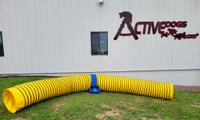 4-inch pitch competition dog agility tunnel