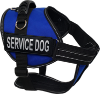 Service Dog Kit - Padded Harness Vest - Bridge Handle & ADA Cards