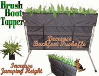 Brush Boot Topper for Schutzhund Hurdle