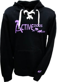 ActiveDogs personalized lace-up hoodie