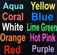 vinyl color chart