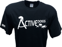 Personalized service dog handler ActiveDogs T-shirt