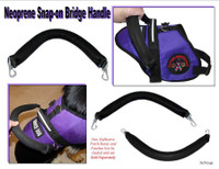 Neoprene Snap On Bridge Handle for Service Dog Vest