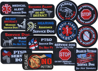 Embroidered Specialty Service Dog Patches