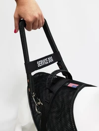 Service Dog bridge handle with neoprene grip
