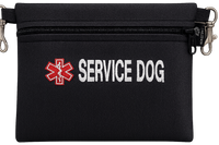 Service Dog Clip-On Storage Pouch with Embroidered Identification