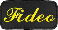 Personalized dog vest name patch