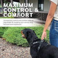 Service Dog strap harness with control handle