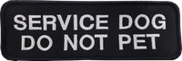 High visibility working dog patch
