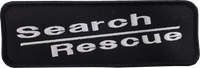 Service dog gear identification patch