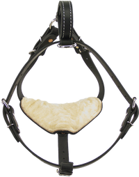 Padded Leather Dog Harness