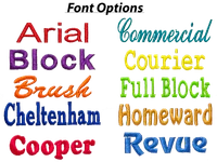 font chart