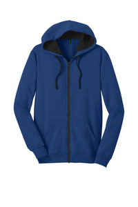 Personalized hoodie with embroidered business logo